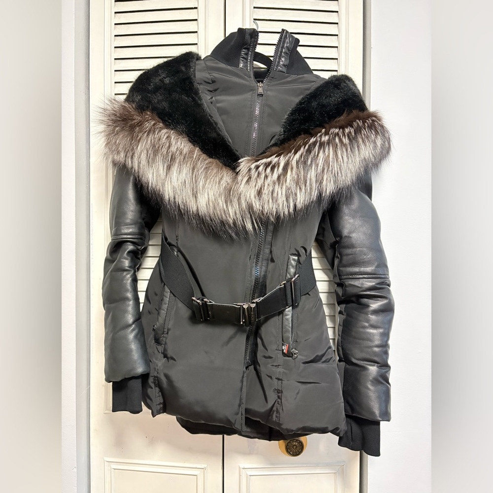 SICILY CLOTHING Winter Coat - Silver Fox